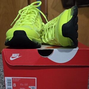 Nike Air Max 2013 Volt/Black-Cyber Men's Size 8 Women's Size 9.5